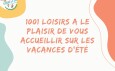 Un nouvel été pour 1001 loisirs !