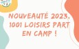 Nouveauté 2023 : CAMP à Pont de Vaux pour les 8-10 ans !