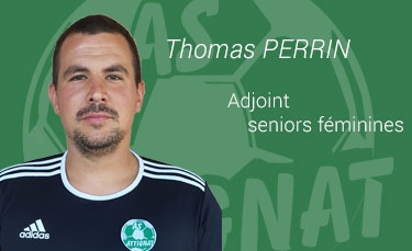 Thomas PERRIN - Adjoint seniors féminines