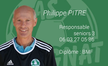 Philippe PITRE - Responsable seniors 3