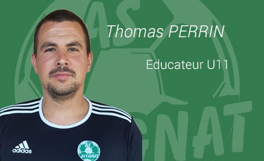 Thomas PERRIN - Educateur U11