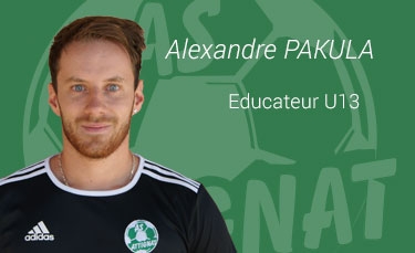 Alexandre PAKULA - Educateur U13