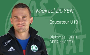 Mickael DOYEN - Educateur U13