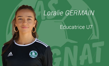 Loralie GERMAIN - Educateur U7