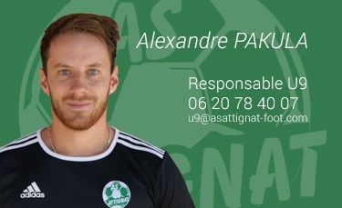 Alexandre PAKULA - Responsable U9