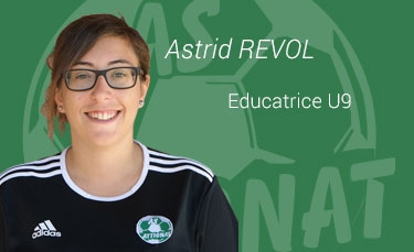 Astrid REVOL - Educatrice U9
