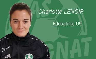 Charlotte LENOIR - Educatrice U9
