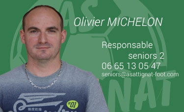 Olivier MICHELON - Responsable seniors 2