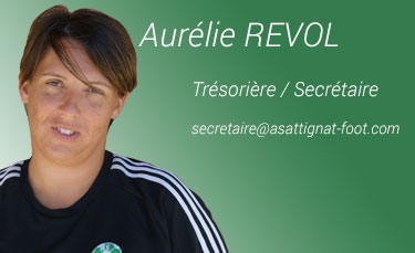 Aurélie BERTRAND - Trésorière et secrétaire