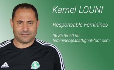 Kamel LOUNI - Entraîneur féminines