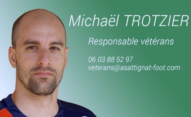 Michaël TROTZIER - Responsable vétérans