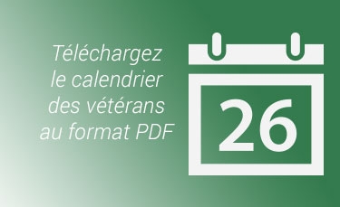 Télécharger le calendrier des matchs vétérans