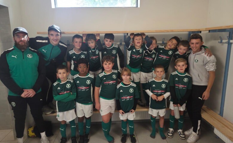 Premier mois avec nos U9 sur les terrains