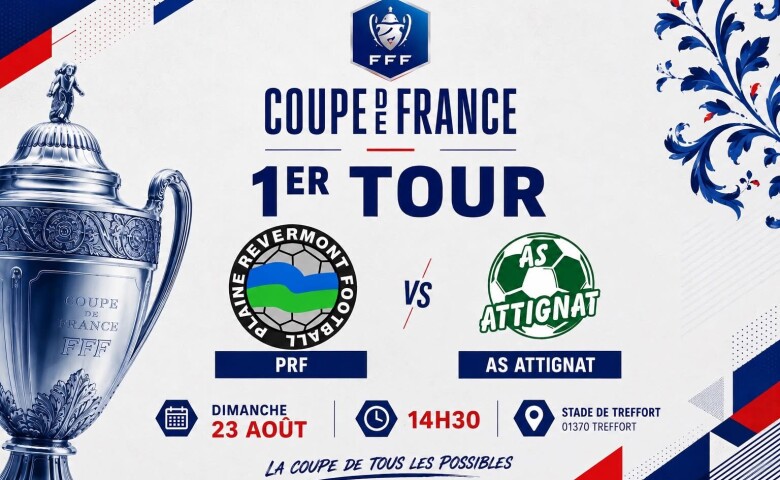 COUPE DE FRANCE - 1er tour pour nos SM1