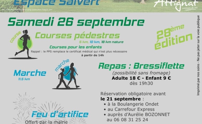 Les Foulées du Château : 28e édition