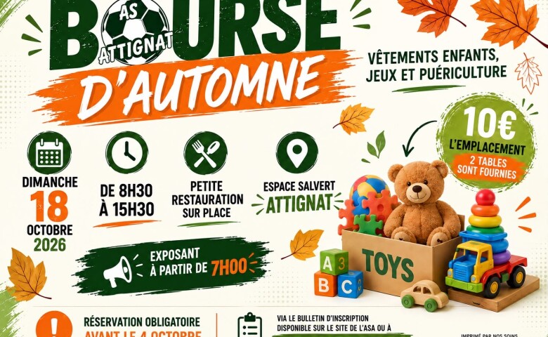 BOURSE D'AUTOMNE